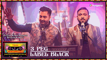 3 PEG + LABEL BLACK Lyrics - Sharry Mann | Gupz Sehra