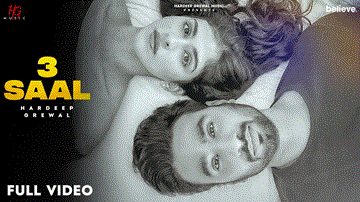 3 Saal Lyrics - Hardeep Grewal | Nitika Jain | Punjabi Song