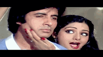 Aaj Abhi Yahin Lyrics - Amitabh Bachchan | Sridevi | Utpal Dutt | Asha Bhosle | Kishore Kumar