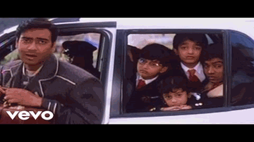 Aaj Ka Kya Program Hai Lyrics - Ajay Devgan | Rishi Kapoor | Kajol | Abhijit | Kavita Krishnamurthy