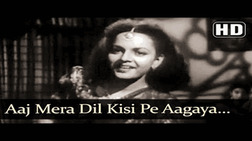 Aaj Mera Dil Kisi Pe Aa Gaya Lyrics - Dev Anand | Maya Banerjee | Suraiya | Lalita Deulkar
