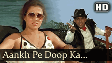 Aankh Pe Dhoop Ka Chashma Lyrics - Shakti Kapoor | Suresh Oberoi | Arjun | Shabbir Kumar