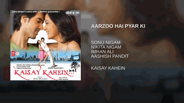 Aarzoo Hai Pyaar Ki Lyrics - Aditi Govitrikar | Rajvirr Singh | Neha Julka | Mahalakshmi Iyer | Sukhwinder Singh