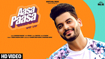 Aasa Paasa Lyrics - Sangram Hanjra | Punjabi Song