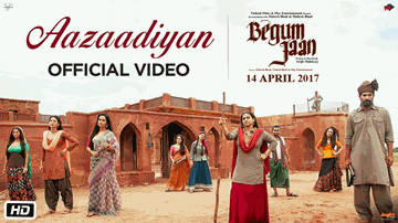 Aazaadiyan Lyrics - Vidya Balan:</strong> A heart-touching song on India-Pakistan partition | Sonu Nigam | Rahat Nusrat Fateh Ali Khan