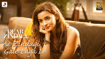 Ae Zindagi Gale Laga Le Lyrics - Alia Bhatt | Shahrukh Khan | Arijit Singh