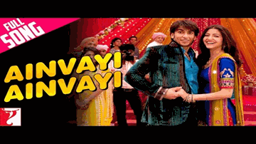 Ainvayi Ainvayi Lyrics - Anushka Sharma | Ranveer Singh | Manish Choudhary | Salim Merchant | Sunidhi Chauhan