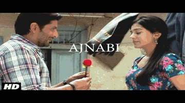 Ajnabi Lyrics - Boman Irani | Arshad Warsi | Amrita Rao | Mohit Chauhan | Shreya Ghoshal