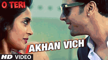 Akhan Vich Lyrics - Sarah Jane Dias | Pulkit Samrat | Anupam Kher | Jaspreet Jasz | GJ Singh