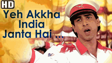 Akkha India Jaanta Hain Lyrics - Ronit Roy | Farheen | Kumar Sanu