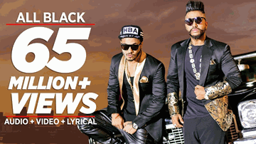 All Black (Title) Lyrics - Raftaar | Sukhe Muzical Doctorz | Mukta Chopra