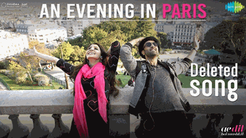 An Evening In Paris Lyrics - Anushka Sharma | Aishwarya Rai | Ranbir Kapoor | Mohammed Rafi