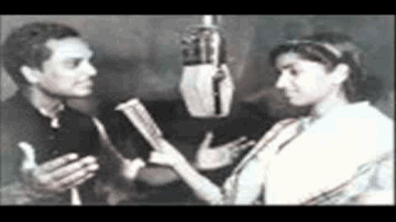 Aye Dil Dukhda Kise Sunaye Lyrics - Ashok Kumar | Veena | Murad | Lata Mangeshkar