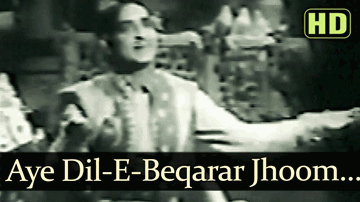 Aye Dil-E-Bekarar Jhoom Lyrics - Rehman | Ragini | Kanwar | Kundan Lal Saigal