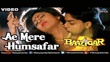 Aye Mere Humsafar Lyrics - Shahrukh Khan | Kajol | Shilpa Shetty | Vinod Rathod | Alka Yagnik