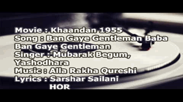 Baba Ban Gaye Gentleman Lyrics - Mubarak Begum | Yashodhara