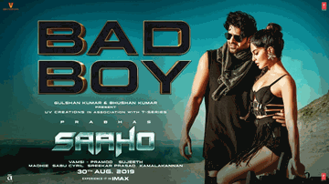 Bad Boy Lyrics - Shraddha Kapoor | Prabhas | Jackie Shroff | Badshah | Neeti Mohan