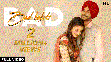Bad Habits Lyrics - Rehmat Rattan | Navjeet | Punjabi Song