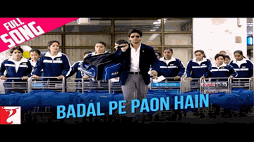 Badal Pe Paaon Hai Lyrics - Shahrukh Khan | Chitrashi Rawat | Shilpa Shukla | Hema Sardesai