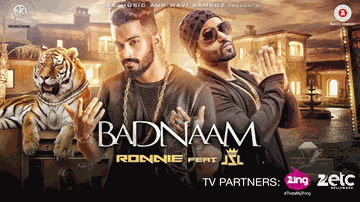 Badnaam (Title) Lyrics - Ronnie | JSL | Ronnie Singh