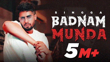 Badnam Munda Lyrics - Singga | Punjabi Song