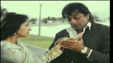 Bahaa Naa Aansu Lyrics - Gulshan Grover | Manisha Koirala | Sanjay Dutt | Udit Narayan