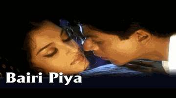 Bairi Piya Lyrics - Aishwarya Rai | Shahrukh Khan | Madhuri Dixit | Udit Narayan | Shreya Ghoshal
