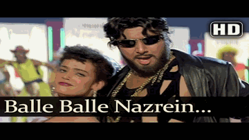 Bale Bale Nazren Tu Lyrics - Gulshan Grover | Govinda | Dalip Tahil | Udit Narayan