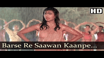 barase re saavan kaanpe meraa man Lyrics - Gulshan Grover | Govinda | Asrani | Mohammed Aziz | Sadhana Sargam