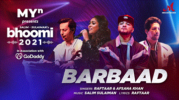 बर्बाद Barbaad Lyrics - Afsana Khan | Raftaar