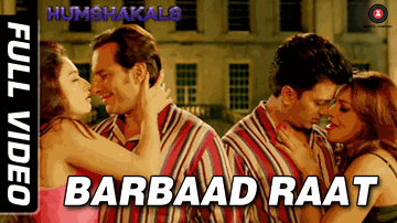 Barbad Raat Lyrics - Saif Ali Khan | Bipasha Basu | Ritesh Deshmukh | Sanam Puri | Shalmali Kholgade