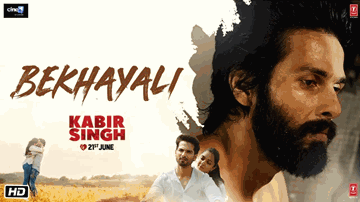Bekhayali Lyrics - Shahid Kapoor | Kiara Advani | Arjan Bajwa | Sachet Tandon