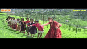 Bhang Ke Nashe Mein Lyrics - Shah Rukh Khan | Madhuri Dixit | Ashok Saraf | Alka Yagnik