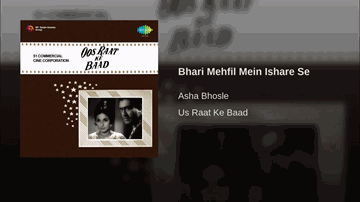 Bhari Mehfil Mein Ishare Lyrics - Tanuja | Sanjeev Kumar | Sailesh Kumar | Asha Bhosle