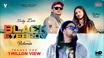 Black Eyebrow Lyrics - Pallavi Sood | Roger David (Bohemia) | Punjabi Song