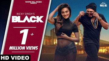 Black Lyrics - Ricky Singh | Punjabi Song