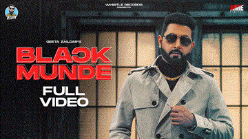 Black Munde Lyrics - Geeta Zaildar | Punjabi Song