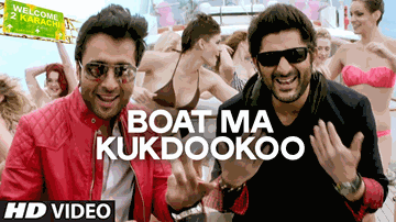Boat Ma Kukdookoo Lyrics - Jackky Bhagnani | Arshad Warsi | Lauren Gottlieb | Mika Singh | Rochak Kohli