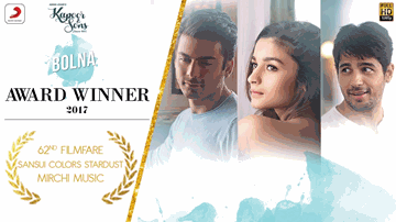 BOLNA Lyrics - Alia Bhatt | Sidharth Malhotra | Fawad Khan | Arijit Singh | Asees Kaur