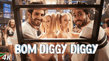 Bom Diggy Diggy Lyrics - Kartik Aaryan | Nushrat Bharucha | Alok Nath | Jasmin Walia | Zack Knight