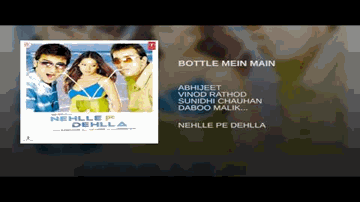 Bottle Mein Main Lyrics - Saif Ali Khan | Bipasha Basu | Sanjay Dutt | Abhijit | Sunidhi Chauhan