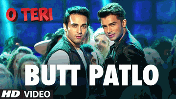 BUTT PATLO Lyrics - Sarah Jane Dias | Pulkit Samrat | Bilal Amrohi | Jaspreet Jasz | Roshni Baptist
