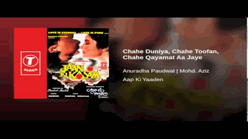 Chahe Duniya Chahe Toofan Lyrics - Anuradha Paudwal | Mohammed Aziz