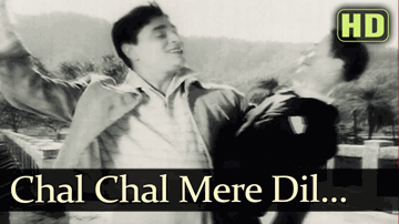 Chal Chal Chal Mere Dil Lyrics - Meena Kumari | Rajendra Kumar | Agha | Johny Whisky | Mukesh Chand Mathur (Mukesh)