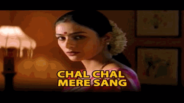 Chal Chal Mere Sang Lyrics - Tabu | Sachin Khedekar | Mohnish Behl | Sukhwinder Singh