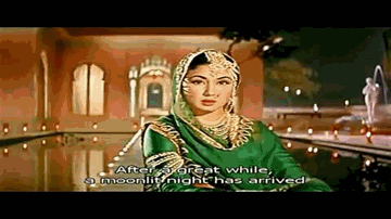 Chandni Raat Badi Der Lyrics - Ghulam Mohammad