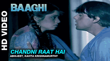 Chandni Raat Hai Lyrics - Abhijeet Bhattacharya | Kavita Krishnamurthy