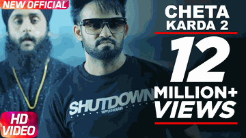 Chete Karda 2 (Title) Lyrics - Resham Anmol | Fateh | Resham Singh Anmol
