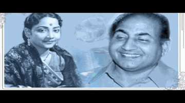 Chham Chham Nache Mere Naino Lyrics - Mahipal | Sulochana | Usha Kiran | Geeta Ghosh Roy Chowdhuri (Geeta Dutt) | Mohammed Rafi