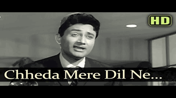 Chheda Mere Dil Ne Tarana Tere Pyar Ka Lyrics - Dev Anand | Sadhana | Mukri | Mohammad Rafi